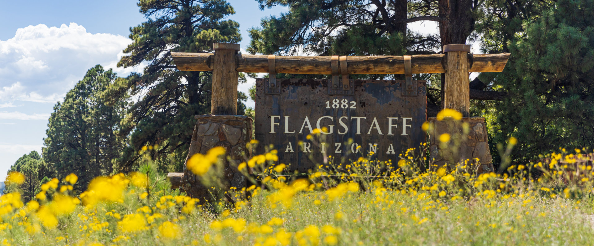 flagstaff sign outdoors